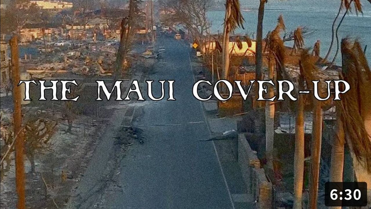 The Maui Cover-Up
