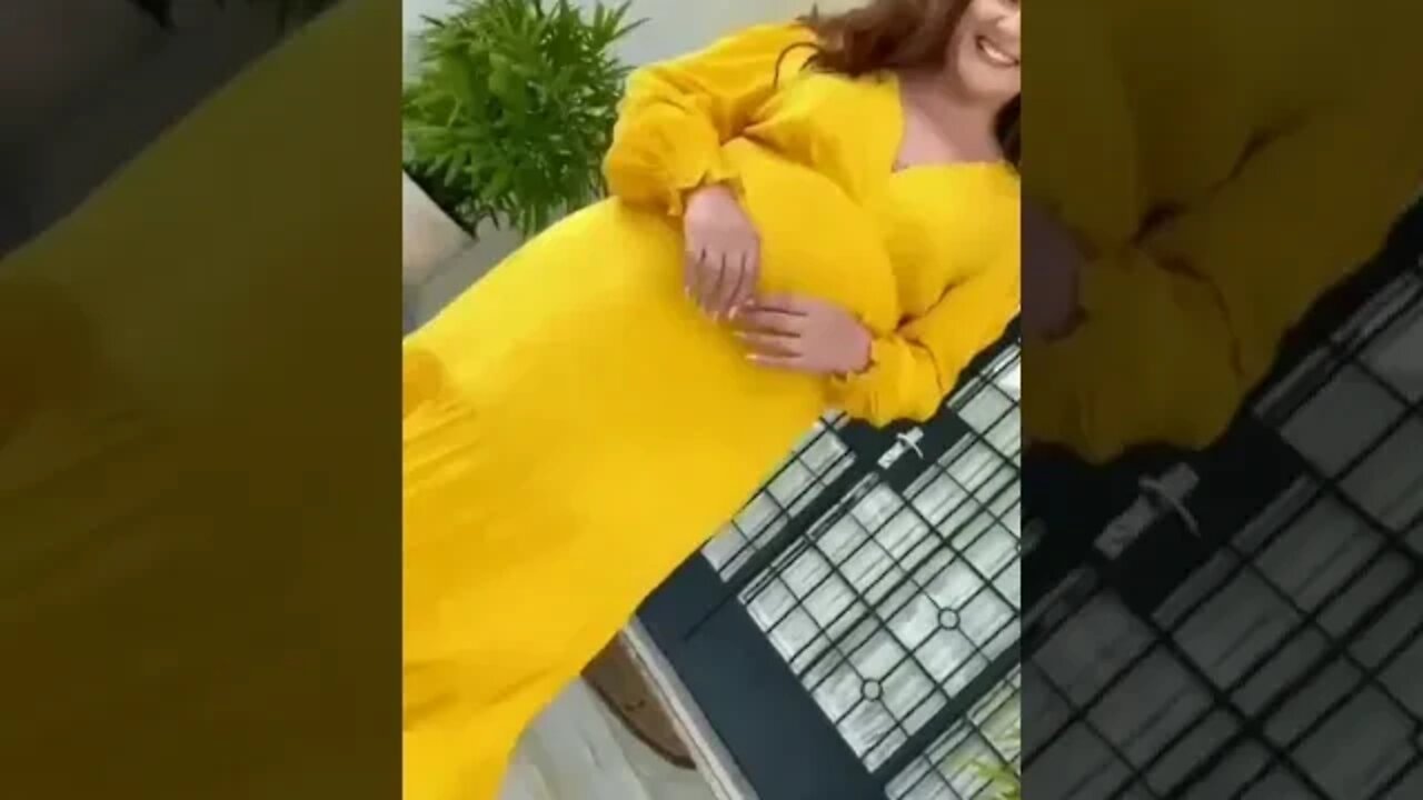 🛑 VESTIDO LONGO DECOTE ( V )MANGA LONGA PLUS SIZE