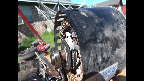 Repairing a band saw and a 110 volt motor.