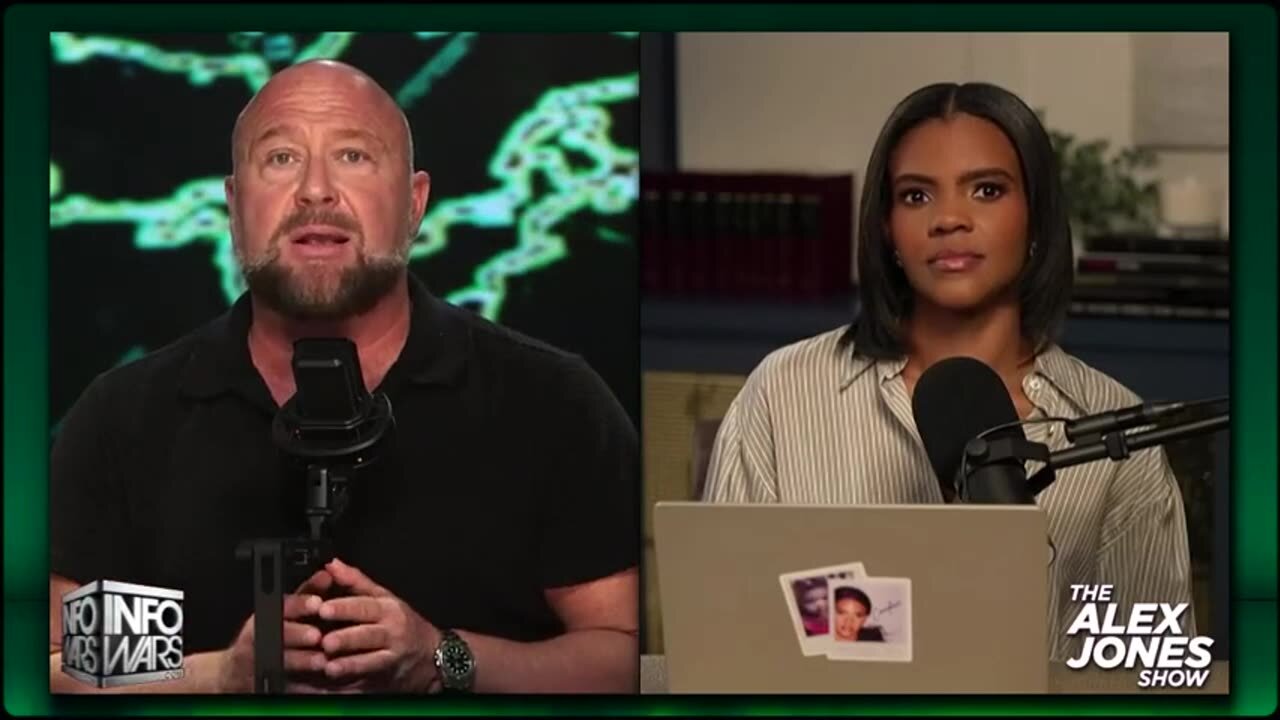 Candace Owens w/ Alex Jones - Issues An EMERGENCY WARNING!