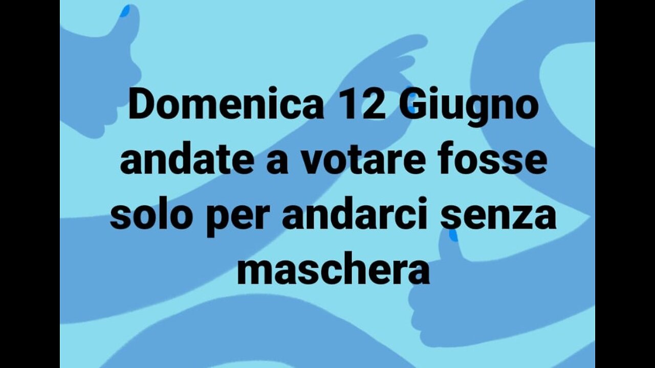 Votazione del 12 Giugno 2022 - Buoni motivi per andare a VOTARE