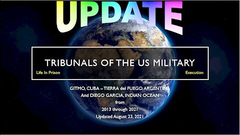 **UPDATE** - Tribunals & Sentencings 8-23-2021