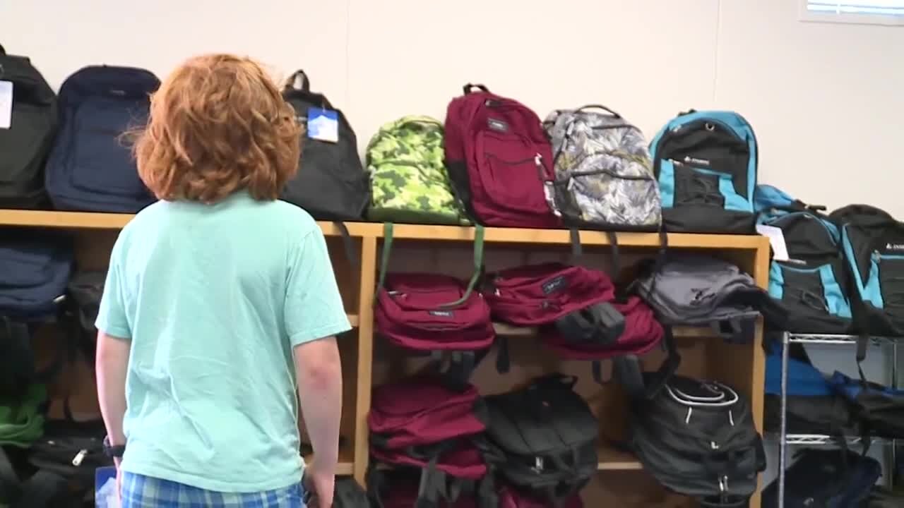 Marana Unified Hosts Backpack Giveaway