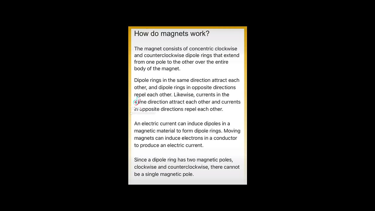 How magnets work