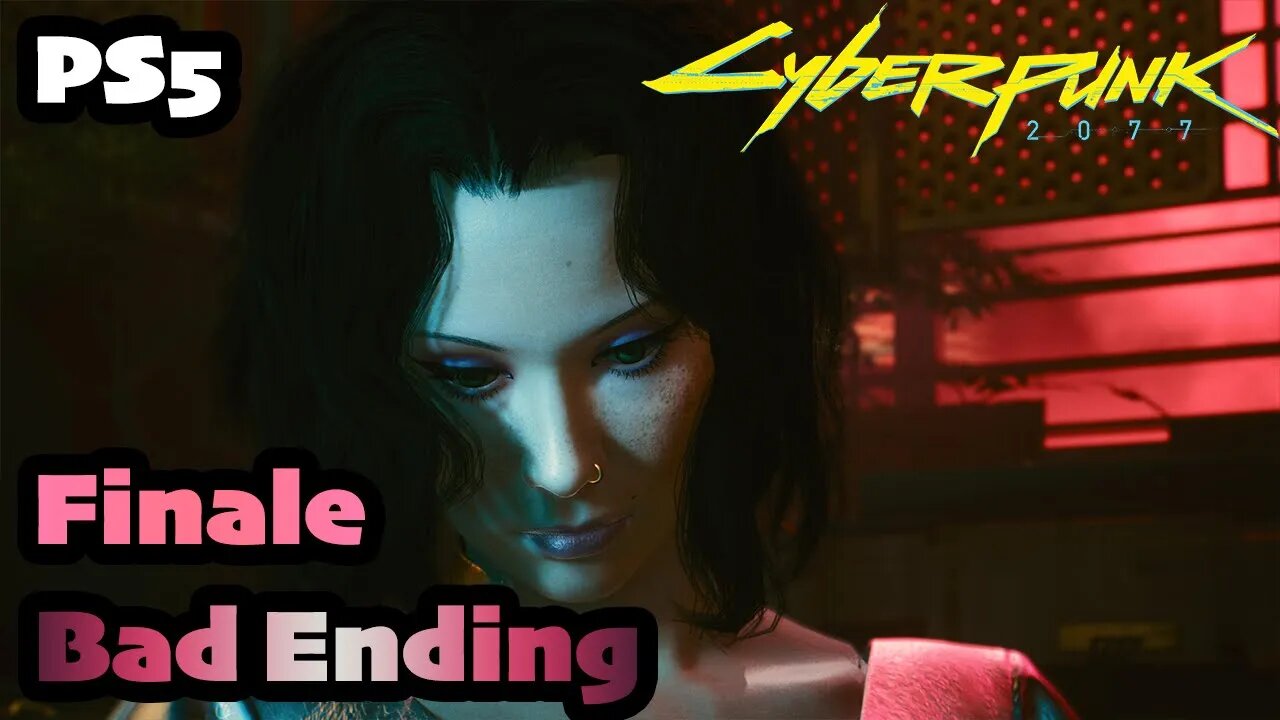 Cyberpunk 2077 | EPILOGUE Path of Least Resistance BAD END [PS5 1.5 Female V CORPO]