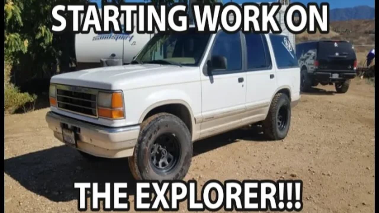 Starting Work On The Explorer!!!