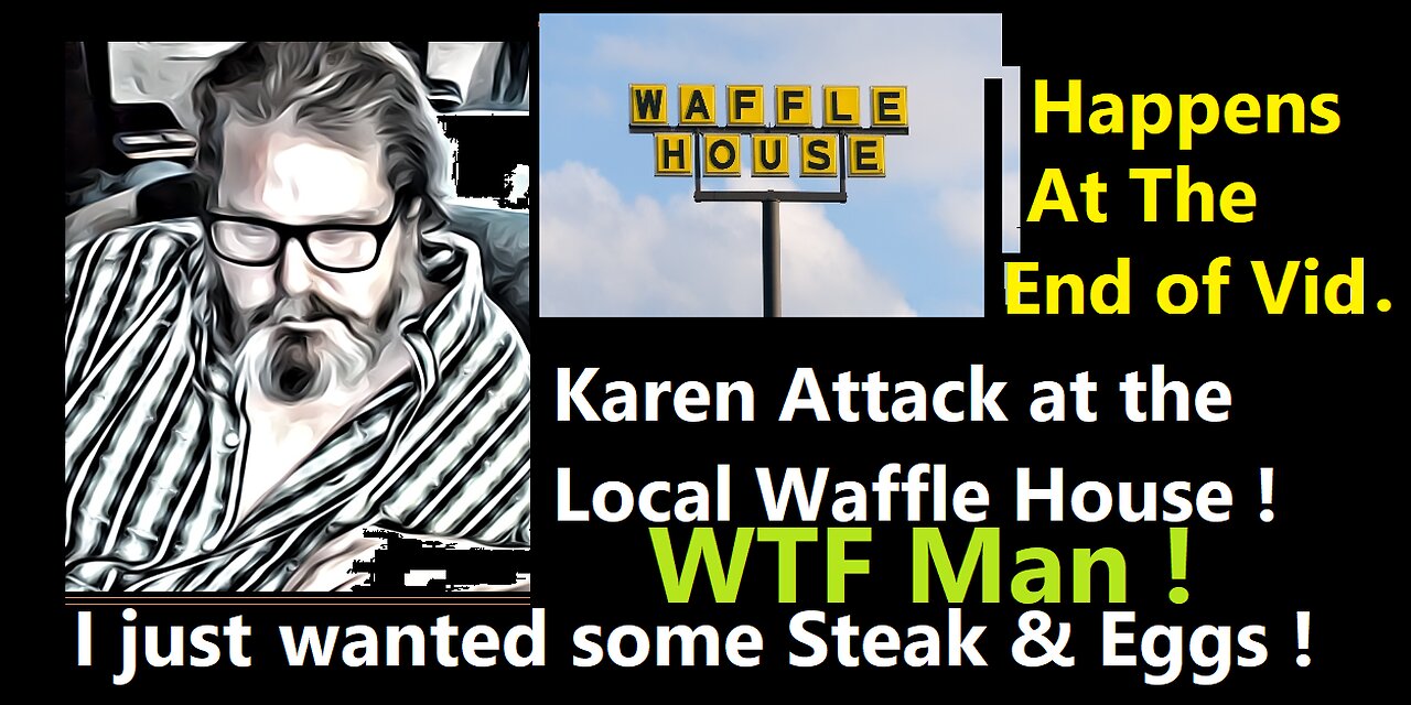 Waffle House Karen Attack at end of Video