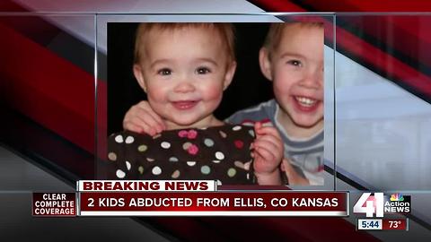 AMBER Alert issued for 2 Kansas kids