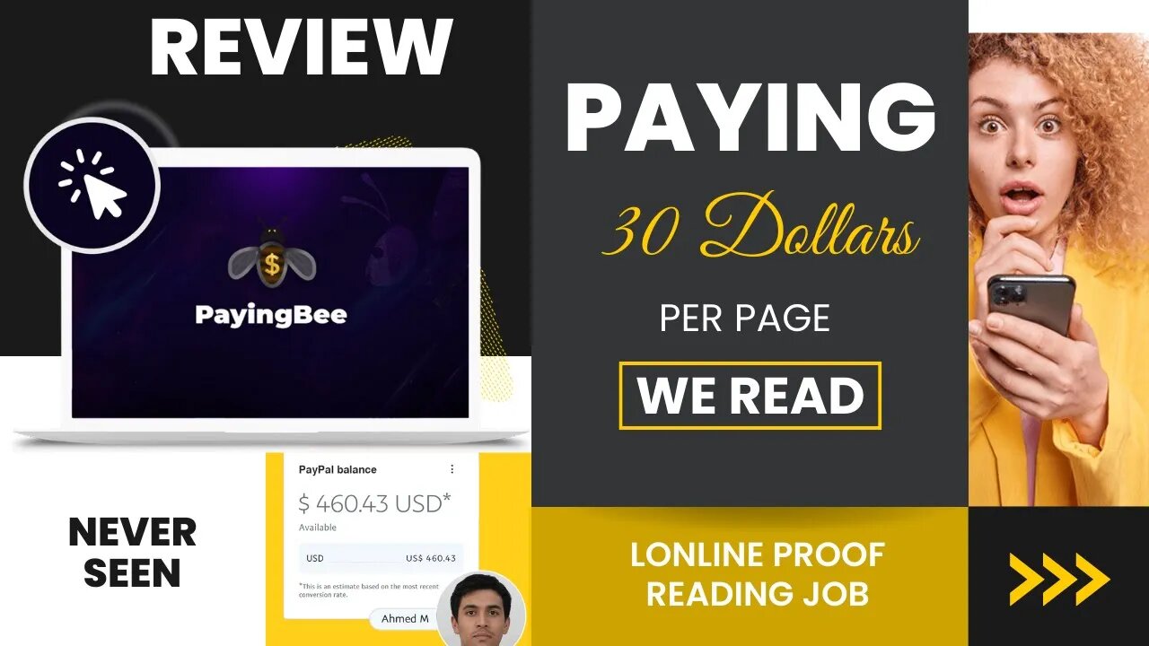 PAYINGBEE 🔞 Get Paid for ProofReading, Online Proof Reading JobsThat Pay $30 Per Hour