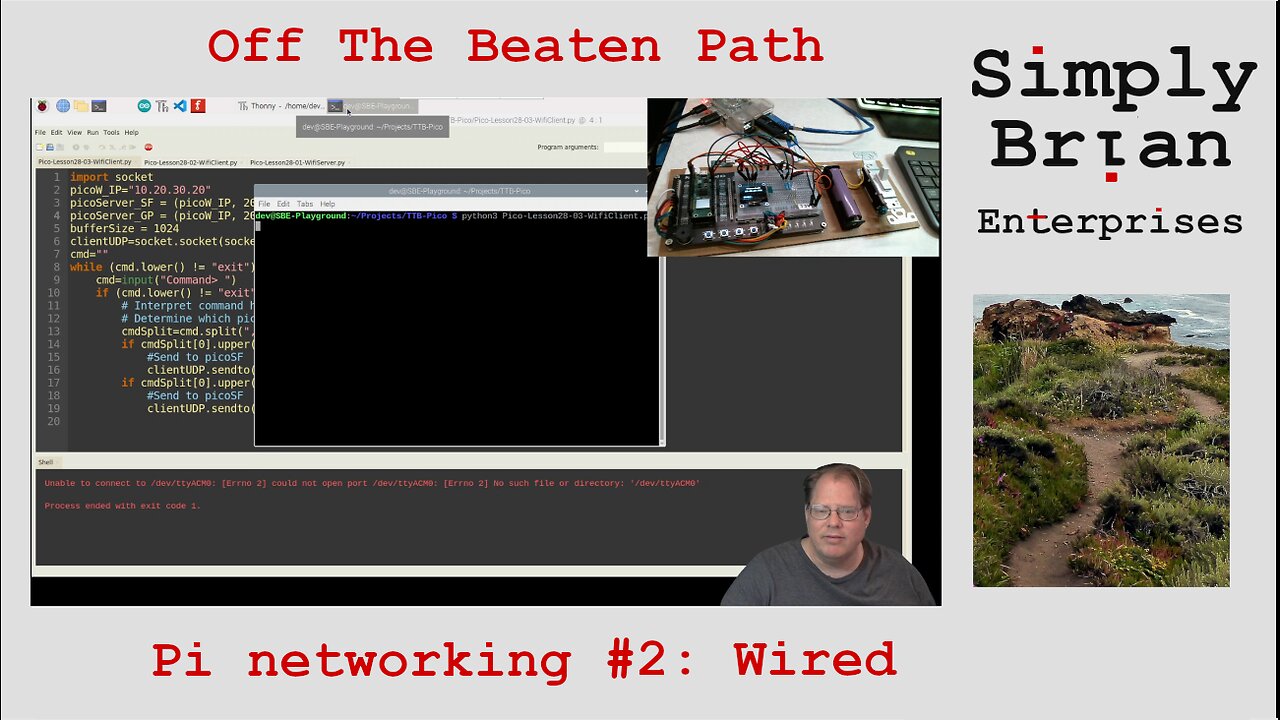 Off the Beaten Path: Pi networking #2 Wired Ethernet