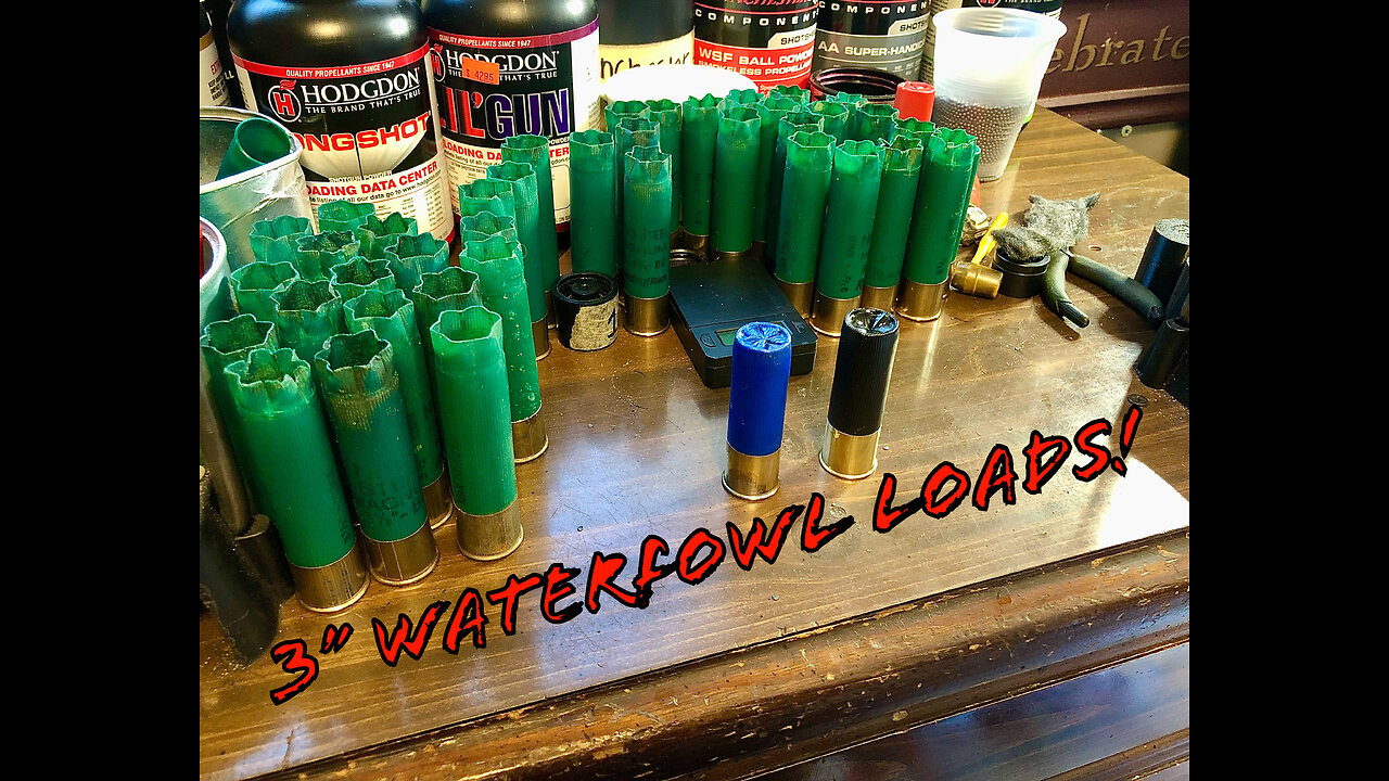 12 Gauge 3” Duck/Waterfowl Loads!