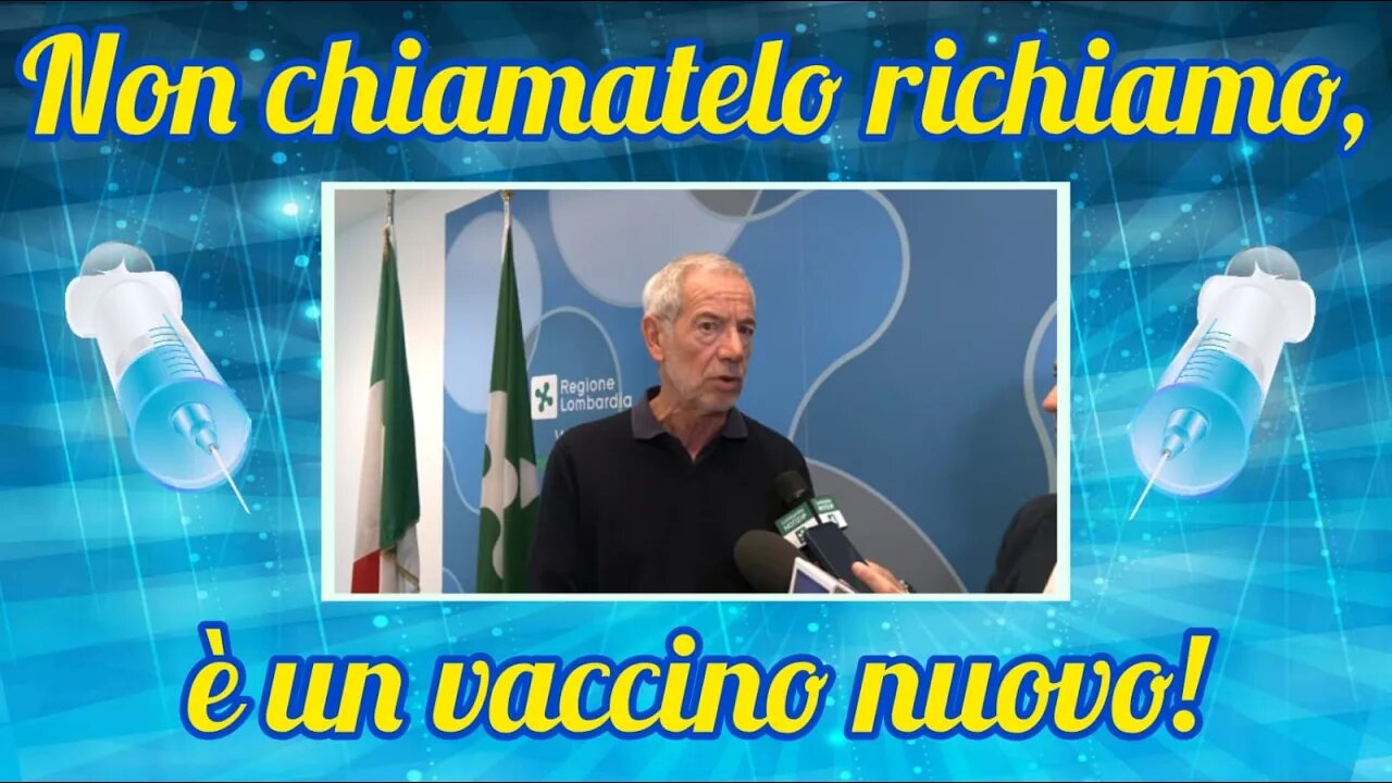 Bertolaso : due vaccini assieme, uno per braccio!