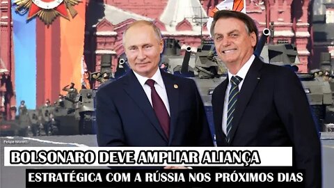 Bolsonaro Deve Ampliar Aliança Estratégica Com A Rússia Nos Próximos Dias