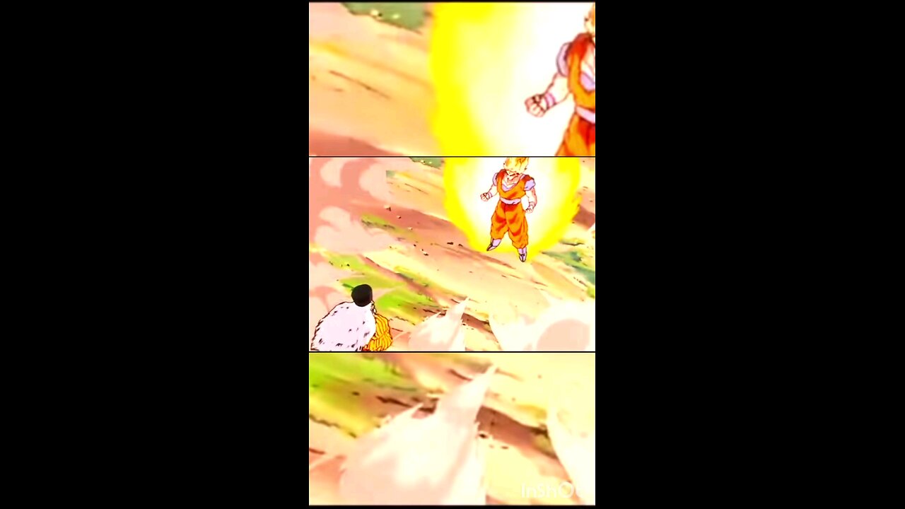 Goku goes ssj