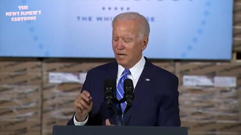 Biden: "Last night I was on the television, on television, I was on…the….telephone."