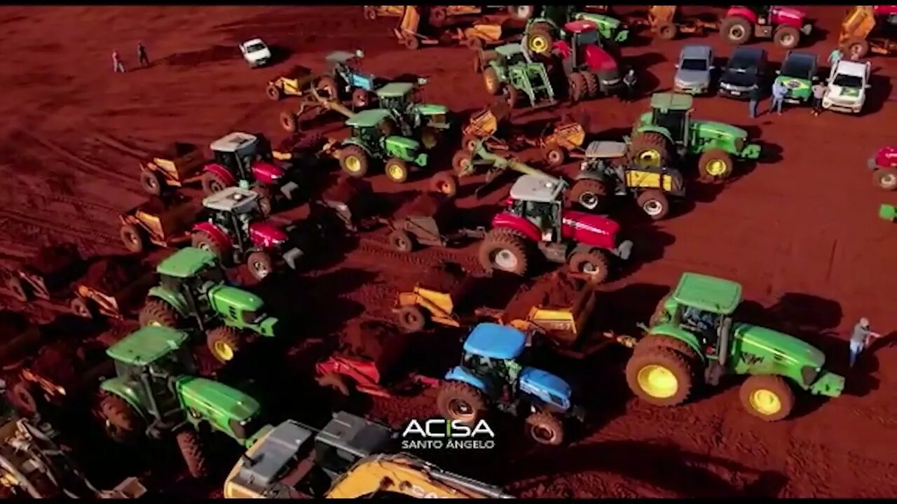 Veja as imagens da ampliação da pista de aeroporto no RS por produtores em apenas 7 dias