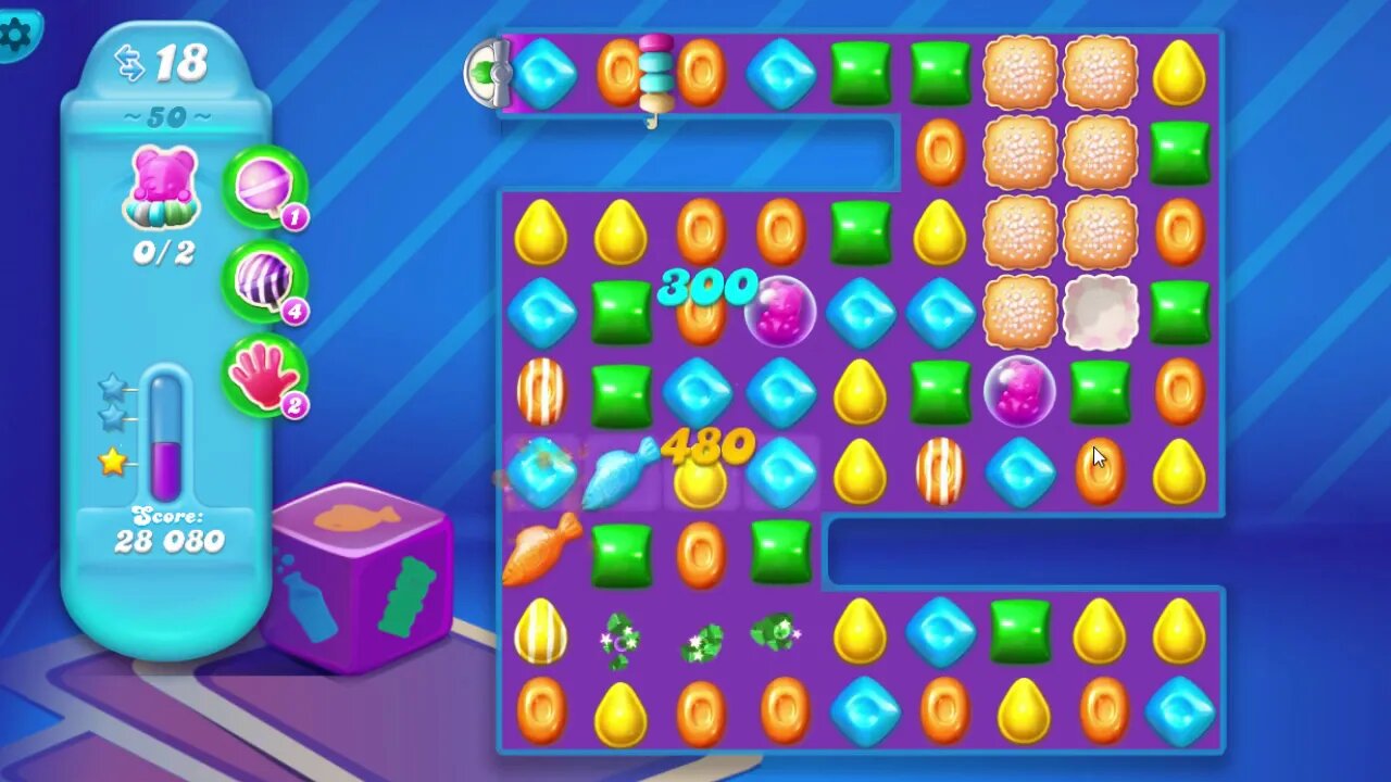 Candy Crush Soda Saga Level 50