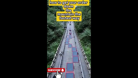 how to get order from thw mountain