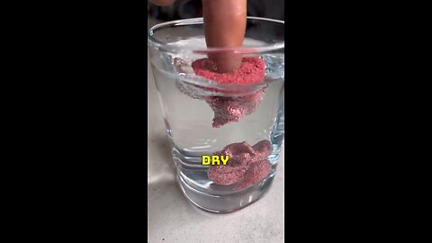 Hydrophobic Sand!