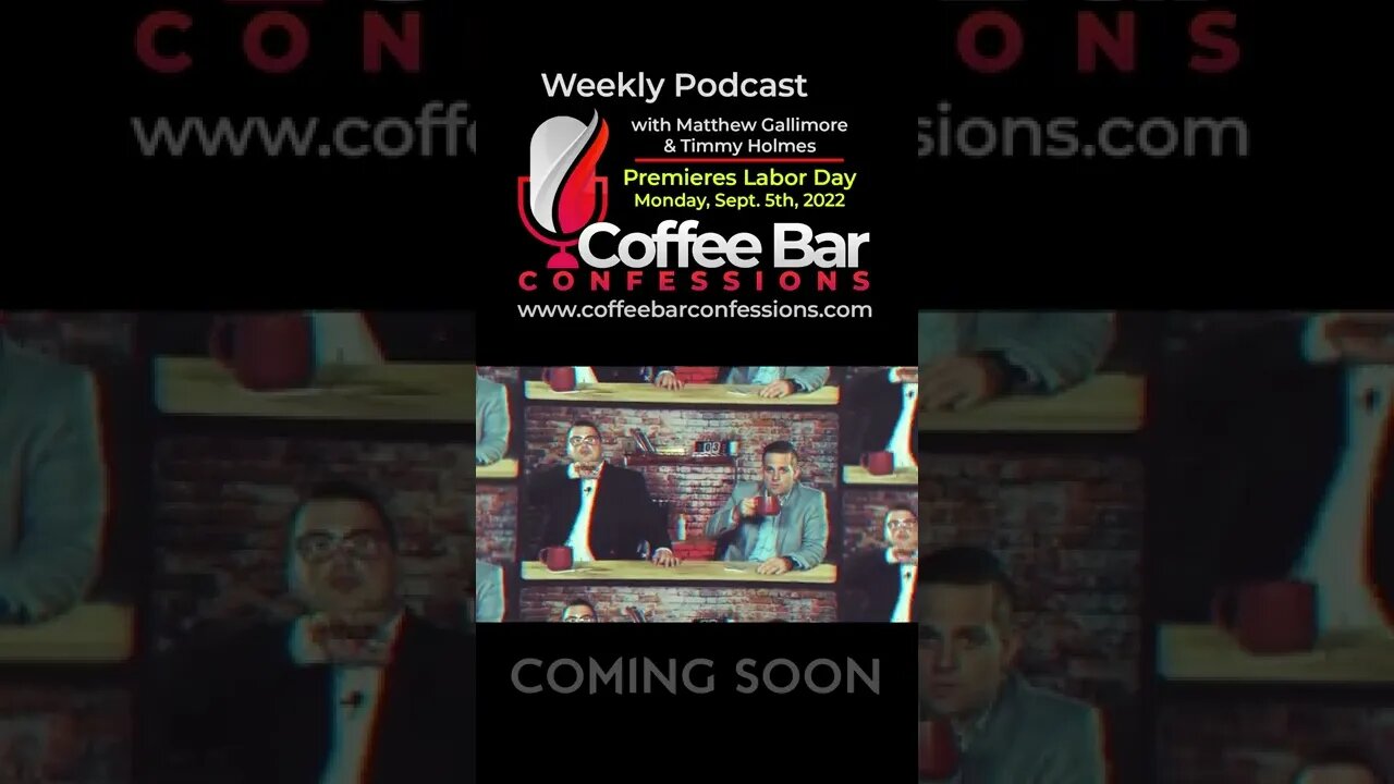 Coffee Bar Confessions to Premiere on Labor Day #talkshow #podcast #apostolic #Pentecostal