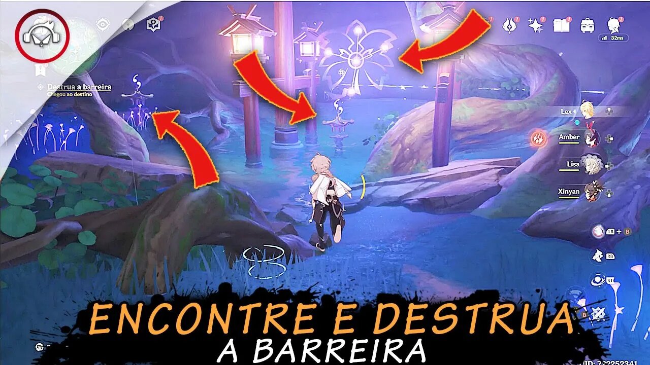 Genshin Impact, Encontre e DESTRUA a barreira | Super Dica PT-BR