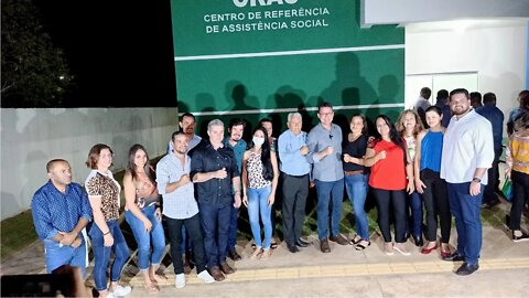 Governador Marcos Rocha inaugura prédio do CRAS e visita obras em Alta Floresta Ro