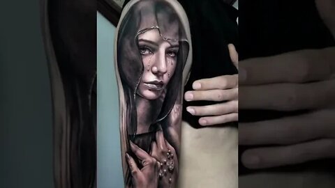 Stunning Tattoo by Szalai Tibor #shorts #tattoos #inked #youtubeshorts