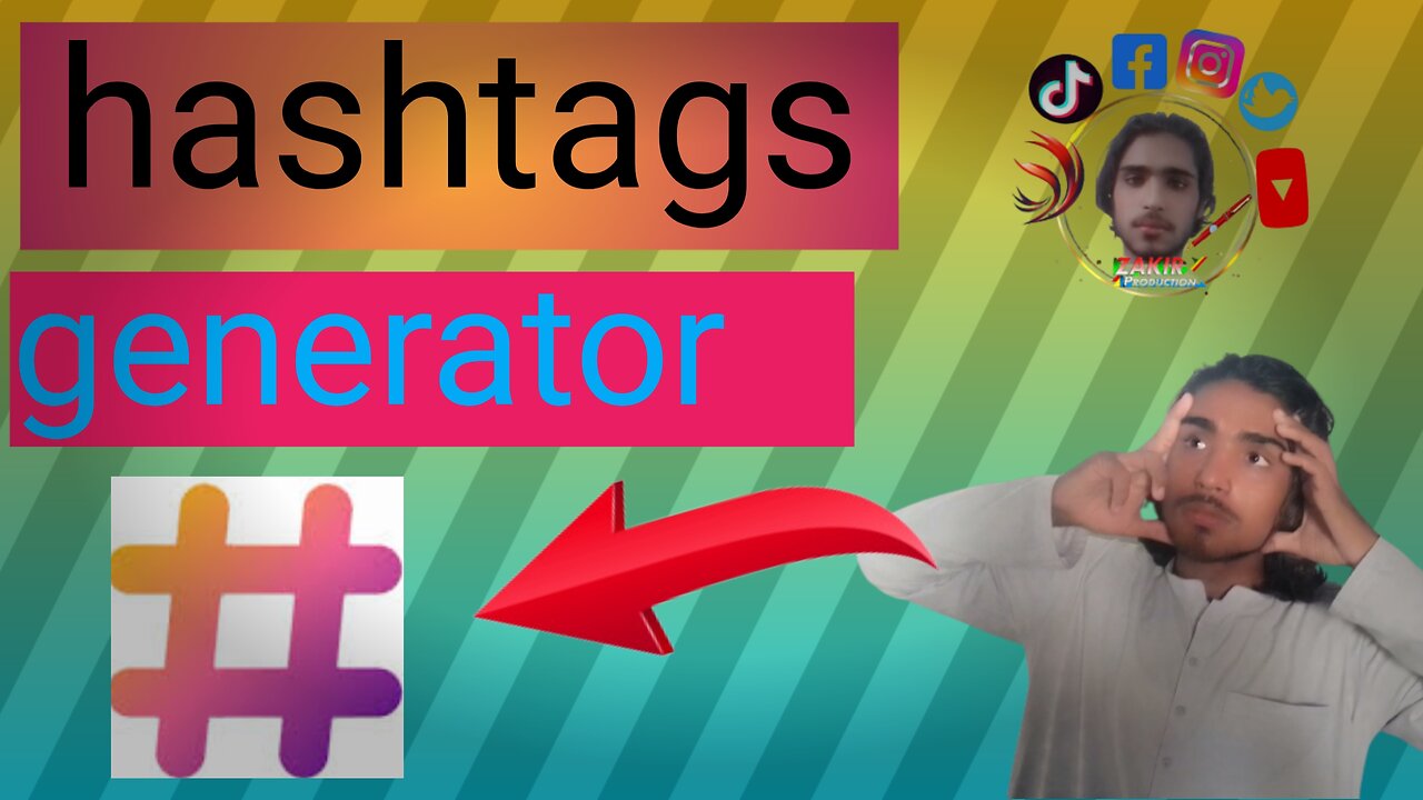 Hashtags generator for YouTube channel zabardast application/ 2 application