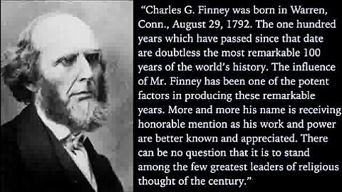 Charles G. Finney (His revival legacy)