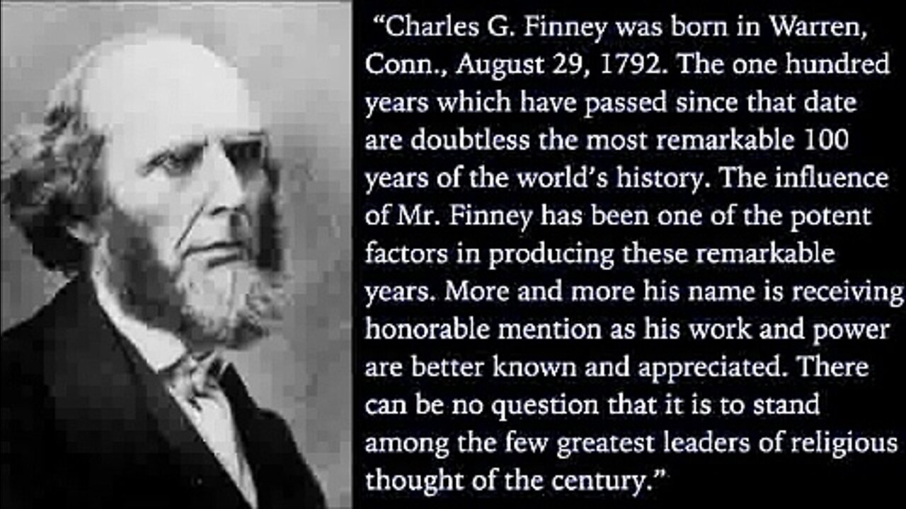 Charles G. Finney (His revival legacy)