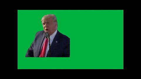Green Screen TRUMP BIDEN IS A LOBBIST