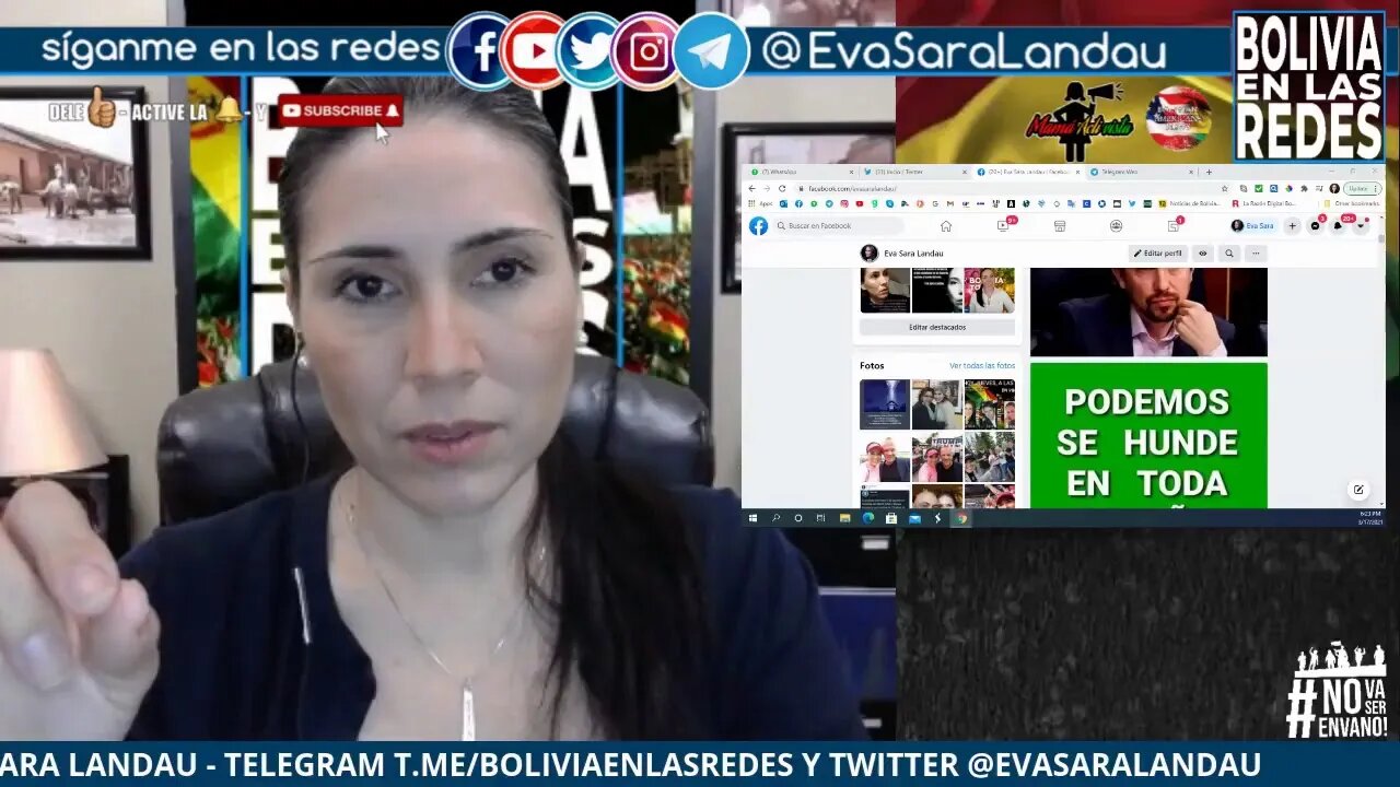 BOLIVIA EN LAS REDES, REFUGIADOS POLITICOS EN SANTA CRUZ