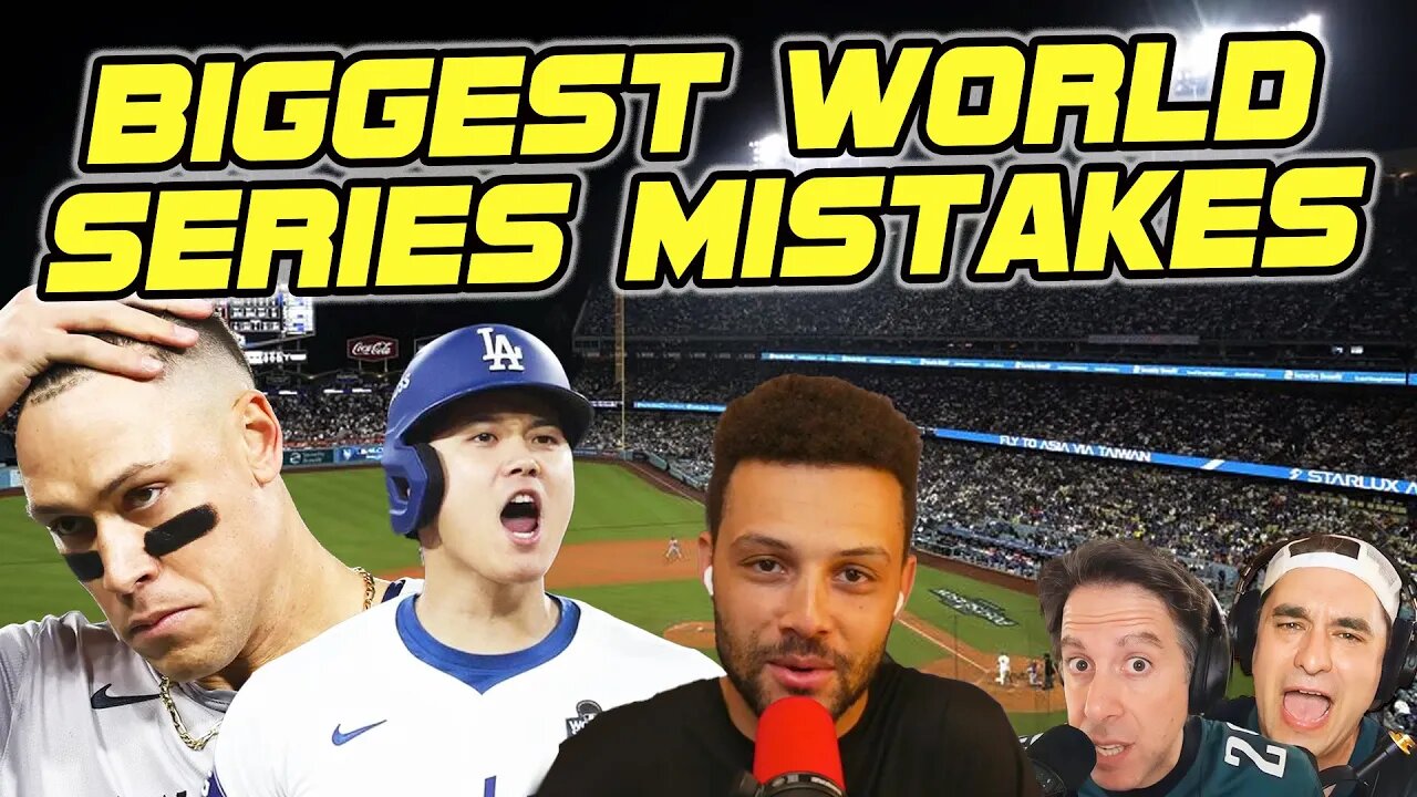 BIGGEST mistakes from Dodgers-Yankees World Series & tribute to BRAVE Yankees fans | Fusco Show MLB