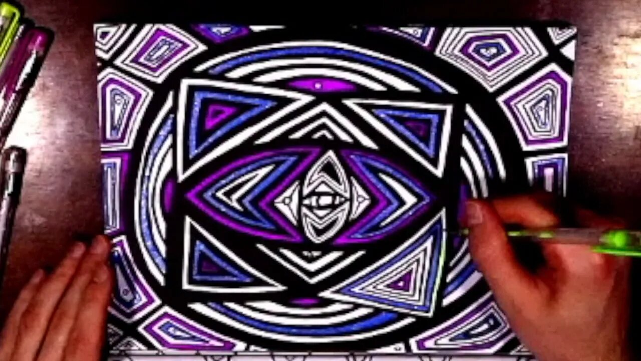 Visual Coloring Relaxation- "Where Do We Go Frm Here?" #6 Seventeen Startups