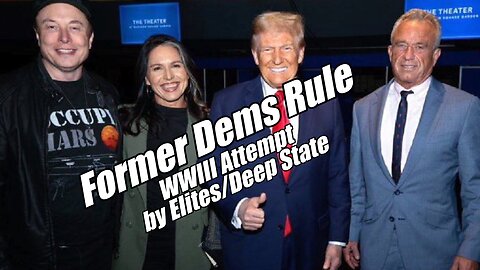 Former Dems Rule! WWIII Attempt by Elites. Nate Lewis LIVE. B2T Show, Nov 27, 2024