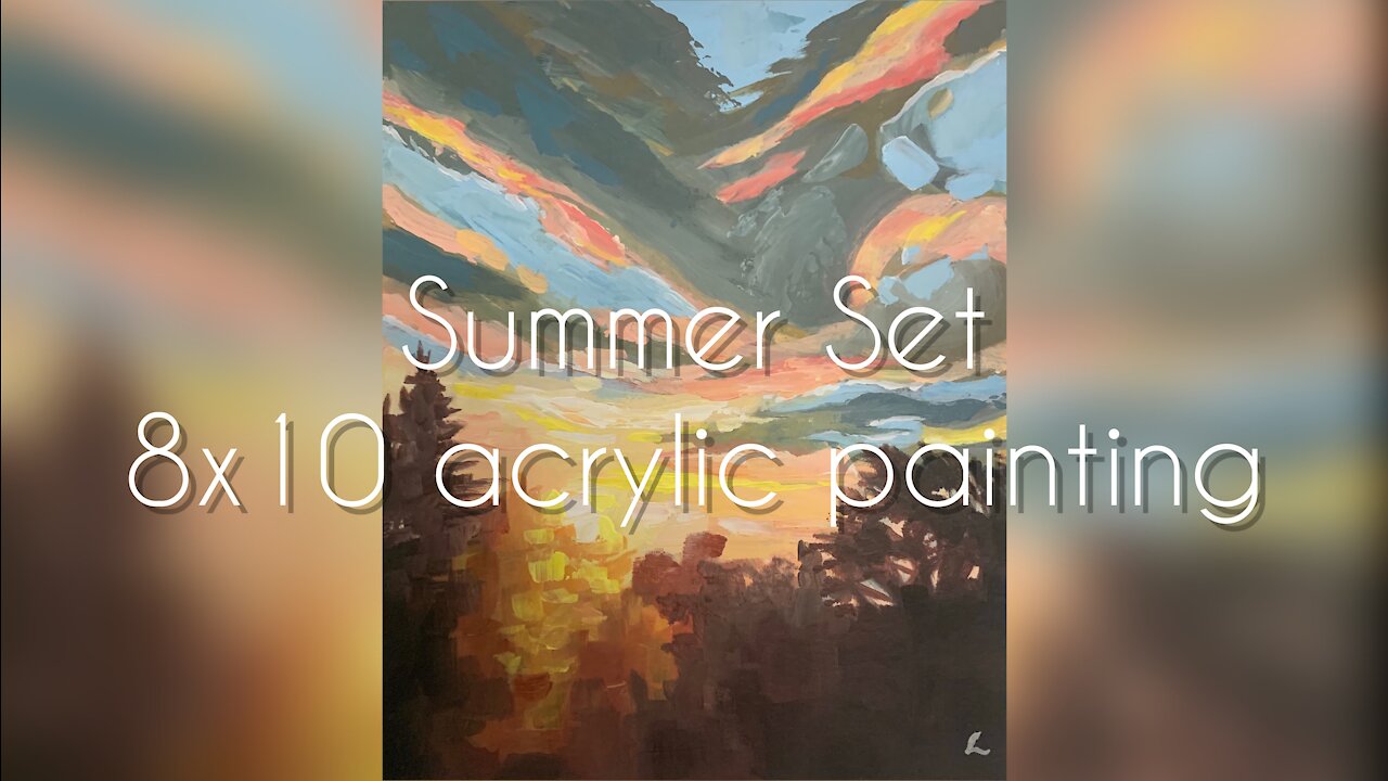 Summer Set Painting