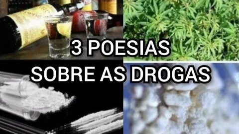 3 POESIAS SOBRE AS DROGAS - do escritor Alexsandro de Oliveira Santos