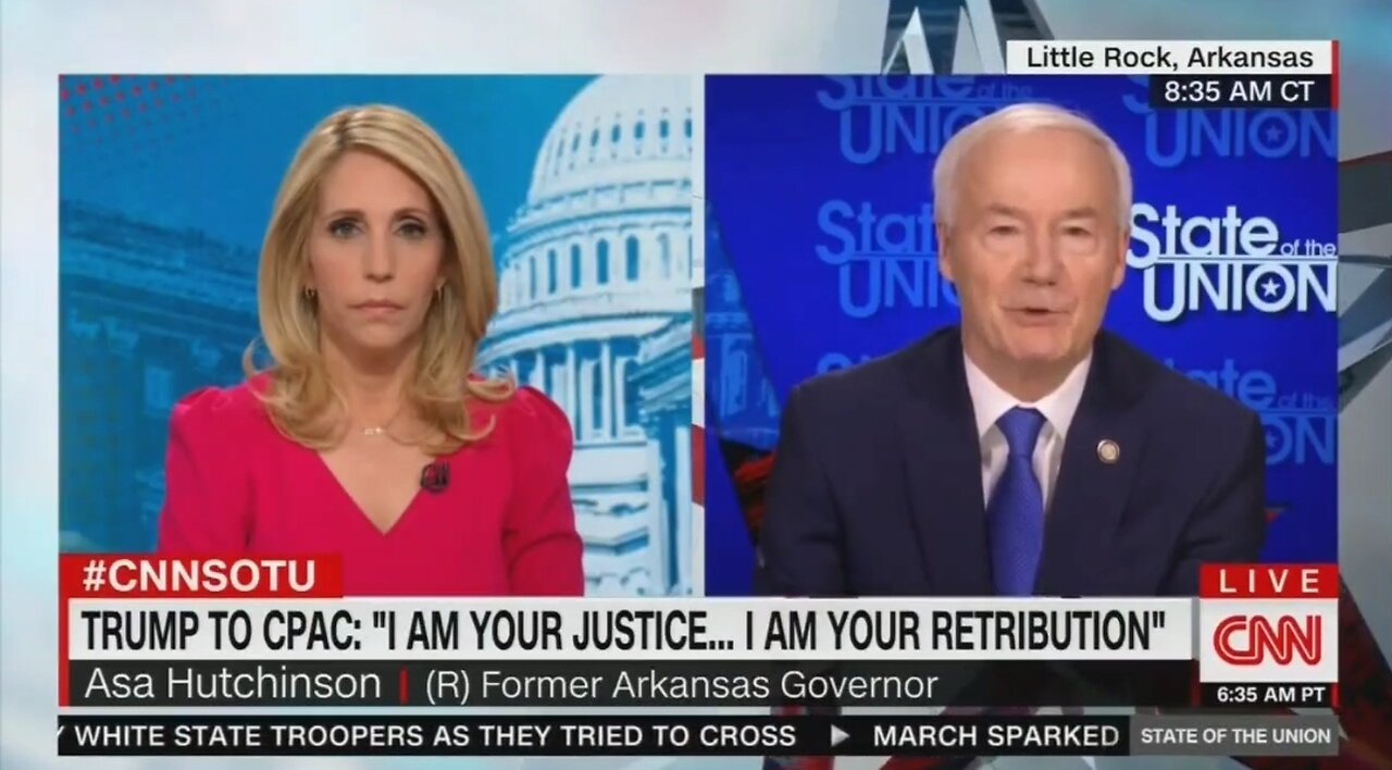 RINO Asa Hutchinson Calls CPAC Attendees An 'Angry Mob'