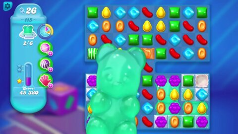 Candy Crush Soda Saga Level 115