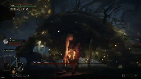 ELDEN RING Boss Fight - Ulcerated Tree Spirit