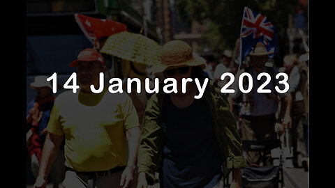 14 January 2023 - Melbourne Freedom Protest