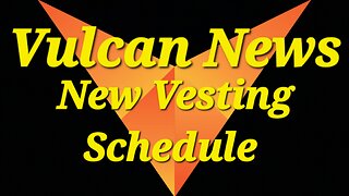 Bitcoin | Ethereum | Binance | New Vesting Schedule