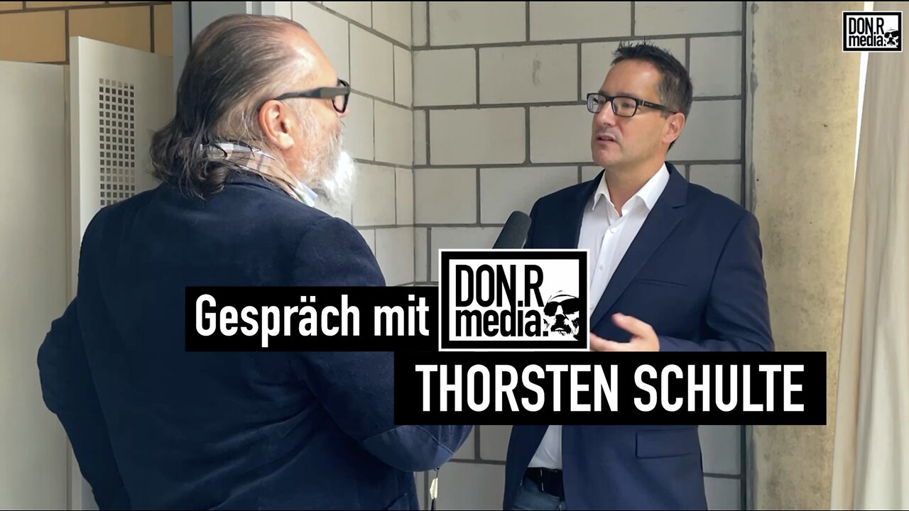 Don R. Media im Gespräch mit Spiegel-Bestsellerautor Thorsten Schulte