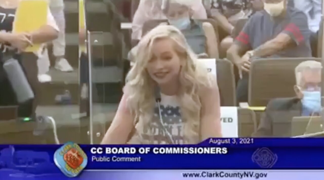 Constitutional Activist Truth Bombs Clark County Nevada Commisioners