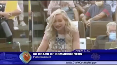 Constitutional Activist Truth Bombs Clark County Nevada Commisioners