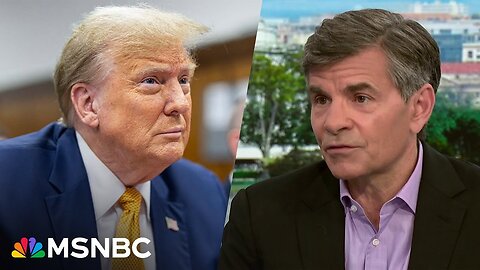 ‘We can’t allow ourselves to become numb’: George Stephanopoulos on Trump running for office again