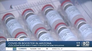 Nursing homes in Arizona are struggling to give booster shots to residents, staff