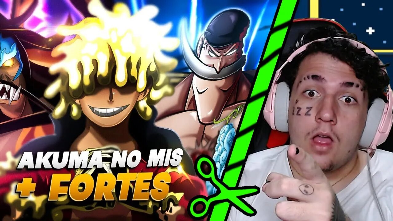 10 AKUMA NO MI MAIS FORTES DE ONE PIECE | Player Solo - Léo Muriel React