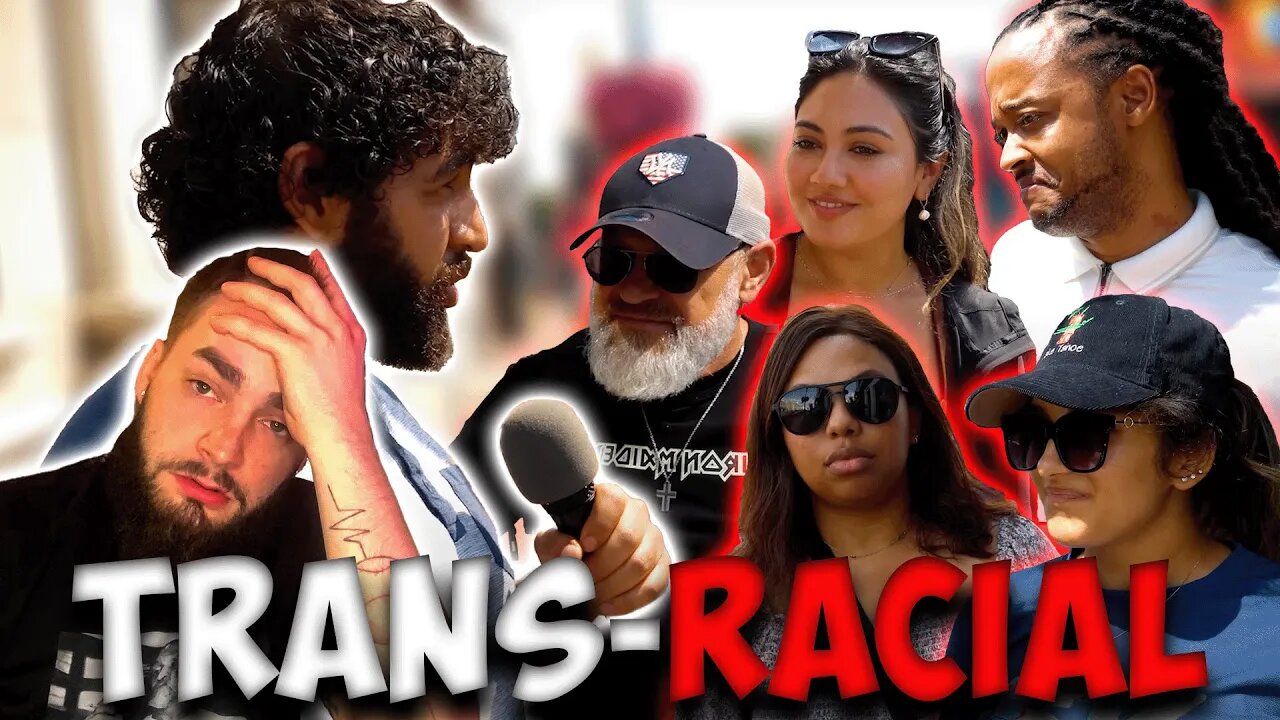 "Race isnt an option, but your gender is".. | Reacts to @manvsstreet