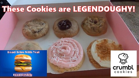 These Cookies are LEGENDOUGHY! Crumbl Cookies, Grafton, Wisconsin.